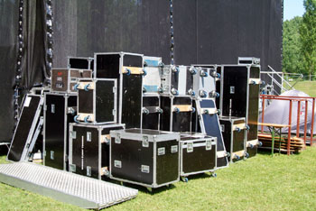 Open Air - Aufbau