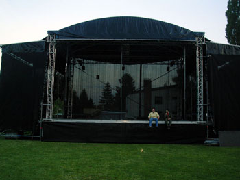 Open Air - Aufbau
