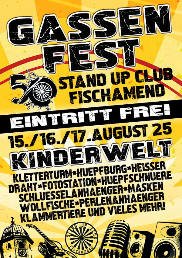 Kinderwelt beim 50 Jahre Gassenfest