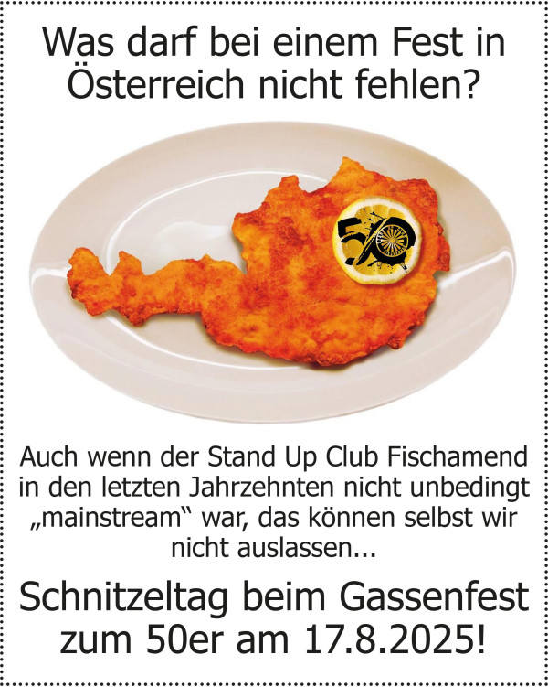 Schnitzeltag zum 50er