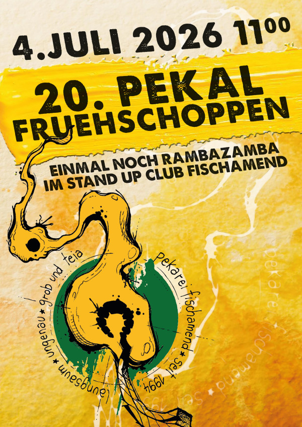 20. Pekalfrühschoppen